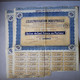 2 Actions Action De 100 Francs Au Porteur L'électrification Industrielle Loustau Avec 23 Coupons Par Action 1924 - Elektriciteit En Gas