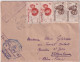 MADAGASCAR - 1948 - GENDARMERIE De MAJUNGA ! - ENVELOPPE AVION => VILLEURBANNE - - Lettres & Documents