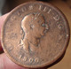 Delcampe - Monnaie 1/2 Penny 1806 George III - Altri & Non Classificati