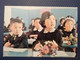 Mongolia.  Tipical School - Children, Boy And Girl   - Old Postcard 1970s - Mongolei