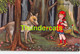 CPA ILLUSTRATEUR ENFANT MARGRET BORISS ARTIST SIGNED CHILDREN CHAPERON ROUGE RED RIDING HOOD - Boriss, Margret