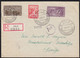 NORWAY (1941) Scenes From Snorri Sturluson Works. Pair Of FDC Registered Letters. Scott Nos 240-5. - Maximumkaarten