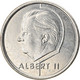 Monnaie, Belgique, Albert II, Franc, 1998, TTB+, Nickel Plated Iron, KM:188 - 1 Franc