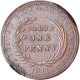 Monnaie, Grande-Bretagne, The House Of Industry, Penny Token, 1811, Worcester - Sonstige & Ohne Zuordnung
