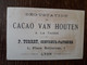 L36/203 CHROMO . CACAO VAN HOUTEN . JOURNAL . LE FIGARO - Van Houten