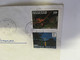 (SS 3) Polynesie Francçise  French Polynesia - 1989 =  2 Stamps On COMAT Cover - Cartas & Documentos