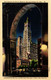 CPA AK Transportation Bldg&Woolworth Bldg At Night NEW YORK CITY USA (790116) - Transports