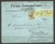 ROMANIA. 1911. COVER. FALTICENI. ADDRESSED TO DRESDEN. - Covers & Documents