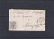 N° 17 / Lettre De 197 JEMEPPE Lac - 1865-1866 Perfil Izquierdo