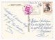 Carte Postale Monaco Le Palais Du Prince Hippocampe 1961 Flamme Théâtre Amateur - Cartas & Documentos