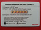 CODCARTE France Telecom LUCKY LUKE Ticket 2003 - 1000ex - Factice Spécimen Non Retenu ? (CB0621 - FT Tickets