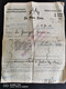 Document De La H. S. D. G LA PLTA LINIE Sur Le Paquebot CAP VILANO Destinations BUENOS Aires 1912 - Wereld