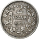 Monnaie, Belgique, 2 Francs, 2 Frank, 1909, TB+, Argent, KM:59 - 2 Francs