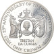 Monnaie, Tristan Da Cunha, Elizabeth II, Crown, 1978, Pobjoy Mint, FDC, Argent - Iles Vièrges Britanniques