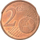 République Fédérale Allemande, 2 Euro Cent, 2004, Karlsruhe, Error Double - Variétés Et Curiosités