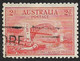 AUSTRALIE  1932  -  YT  92  Filigrane VI -   Pont Du Port De Sydney   -  Oblitéré - Usati