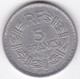 5 Francs Lavrillier 1947 B (Beaumont Le Roger) , 9 Fermé , Aluminium - 5 Francs