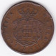 Portugal 10 Reis 1843 , Marie II , En Cuivre, KM# 481 - Portugal