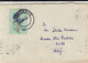 CORNFLOWER STAMP, WAVY LINES CANCELLATIONS ON COVER, 1960, ROMANIA - Covers & Documents