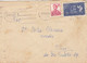 MINER, PRINTING STAMPS, WAVY LINES CANCELLATIONS ON COVER, 1960, ROMANIA - Storia Postale