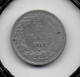 1/2 FRANC Argent Léopold I 1844 - 1/2 Frank