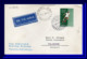 1961 San Marino Saint Marin Primo Volo Erst Flug Venedig Salzburg Austrian Airlines 2scans Beleg Busta - Storia Postale