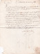 Delcampe - 1764 - Lettre Pliée Avec Corresp De Paris En Port Payé Vers Le Château Du Loir , Auj. Montval Sur Loir, Sarthe - 1701-1800: Precursori XVIII