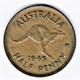 Australia 1945Y Halfpenny - ½ Penny