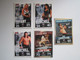 Lot 5 Cartes De Catch TOPPS SLAM ATTAX EVOLUTION Trading Card Game - Trading-Karten