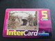 Caribbean Phonecard St Martin French INTERCARD  5 EURO  NO 105  **5799** - Antillas (Francesas)