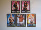 Lot 5 Cartes De Catch TOPPS SLAM ATTAX Trading Card Game - Tarjetas