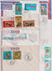 AFARS ET ISSAS-LOT14 ENVELOPPES 1ER. JOUR-non Illustrées VOIR N° TP.++   1975-1976 - Lettres & Documents