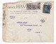 Lettre Belgique 1941 Bruxelles Agence Havas Censure IIIe Reich Geöffnet Censor WW2 - WW II (Covers & Documents)