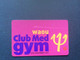 CARTE D’ENTREPRISE  CLUB MED GYM  Waou - Sonstige & Ohne Zuordnung