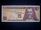 Uncirculated Guatemala Banknote 5 Quetzales P100 ( 07/29/1998) - Guatemala