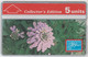 GIBRALTAR - Gibraltar Candytuft Collectors Ed., 5 U, 01/92,CN:302A,  Tirage 4.000, Mint - Gibilterra