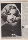 MARILYN MONROE - ATTRICE - RIVISTA - GENTE IL GRANDE LIBRO DI HOLLYWOOD - FASCICOLO - Dossier - Cinema Y Música