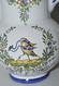 Delcampe - PICHET POT CERAMIQUE LE RENOLEAU OISEAU BLEU COLLECTION DECO VITRINE CAFE LAIT Collection Vitrine Déco - Angoulême/Le Renoleau (FRA)