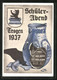 Künstler-AK Trogen, Schülerabend 1937, Kantonsschule Auf Zerbrochenem Krug - Trogen