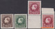 België 1929 - Mi:262 I/265 I, Yv:289/292, OBP:289/292, Stamp - XX - Montenez Albert I - 1929-1941 Grand Montenez