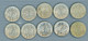 °°° Usa N. 445 - One Dime Lotto 10 Pezzi Date Varie Circolate °°° - Lotti