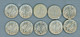 °°° Usa N. 447 - One Dime Lotto 10 Pezzi Date Varie Circolate °°° - Mixed Lots
