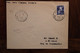 France 1955 1ere Liaison Postale Alger El Oued Algérie  Air Mail Cover Par Avion Alger Philatélie EABC Cavalerie - Aushilfsstempel