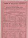 Supplément à Indicateur Chaix 1914 Chemin De Fer Paris Orléans Trains De Luxe Services Rapides - Spoorweg