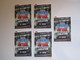 Lot 5 Cartes De Catch TOPPS SLAM ATTAX EVOLUTION Trading Card Game - Tarjetas