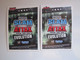 2 Cartes De Catch TOPPS SLAM ATTAX EVOLUTION Trading Card Game FINISHING MOVE - Trading-Karten