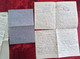 Delcampe - Manuscrits 7 Lettres De France Avant Et Pendant La 2é Guerre Mondiale WW2 Belle écriture ...a Lire ...scrapbooking - Manuscripts