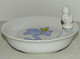 ASSIETTE BOUILLIE PORCELAINE REVOL 2 NOUNOURS 1 Noeud Jaune Et 1 Rose Déco - Gien (FRA)