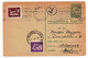 Bourgas 1952 Бургас Bulgarie Entier Postal Anvers Antwerpen Belgique - Ansichtskarten