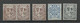 IRLAND IRELAND 1922/23 Michel 44 - 46 MNH NB! Some Brownish Spots - Unused Stamps